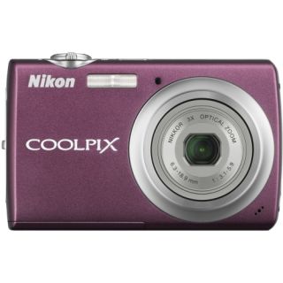 Nikon Coolpix S220 Point & Shoot Digital Camera   Plum