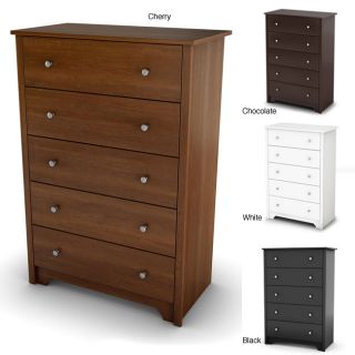 Transitional 5 drawer Chest