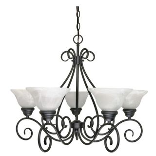 Black Finish with Alabaster Swirl Glass Today $165.99