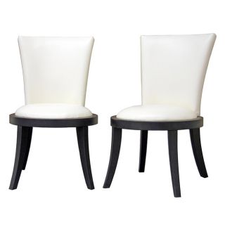 Neptune Off White Leather Modern Dining Chair (Set of 2) Today: $289