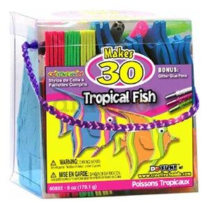 Fibre Craft 60802 Creative Hands Tropical Fish Foam Kit