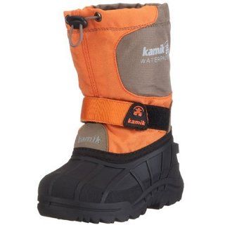 Kamik SNOWJET NK8490N, Unisex   Kinder Stiefel, orange, (ORA), EU 25