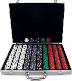 Trademark Poker 1000 pc. 13g Pro Series Chip Set