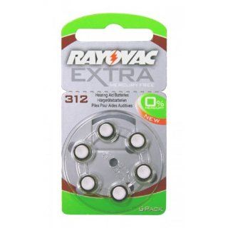 Rayovac Extra Mercury Free ZL 312 Elektronik