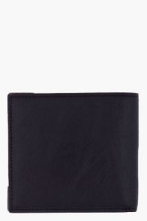 Alexander Wang Black Leather Bifold Wallie Wallet for men