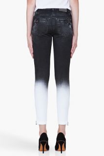 Pierre Balmain Black Slim Ombre Jeans for women