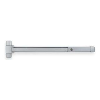 K2 Commercial Hardware QED311 689 Exit Device, Brushed Chrome, Hex Dogging