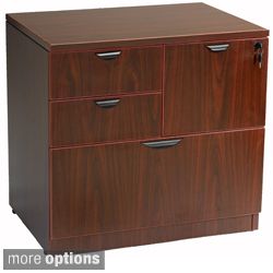 Boss Cherry or Mahogany Finished Combo Lateral File Today $428.81
