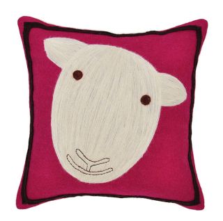 Pink Sheep Wool Decorative Pillow Today $41.39 Sale $37.25 Save 10%