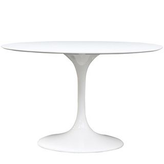 Eero Saarinen Style 48 inch White Tulip Dining Table